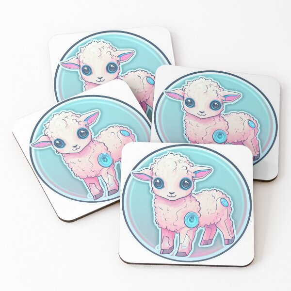 Item preview, Cute lamb // little lamb // flowers // majestic // lamb poster // baby lamb designed and sold by SMARTKIT  DESIGNAGENCY.