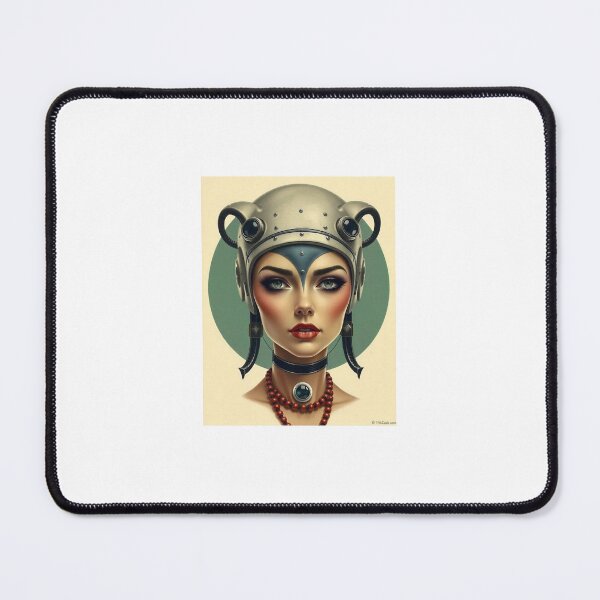 Item preview, Deco Beautiful Woman Portrait Alien Look designed and sold by JoyPhotoArt.