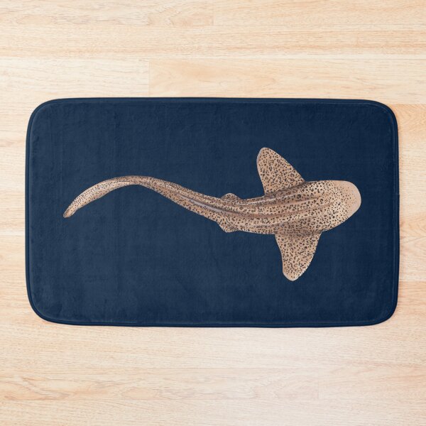 Item preview, ZEBRA/LEOPARD SHARK -stegostoma fasciatum (navy) designed and sold by BEATRIZ ABAITUA.
