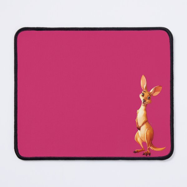 Item preview, Cute Kangaroo Character Illustration - Adorable Aussie Animal Art designed and sold by InkredibleZ.