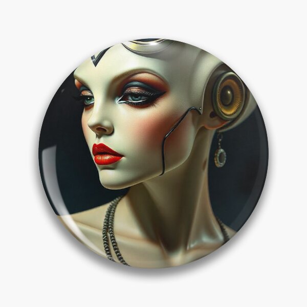 Item preview, Deco Beautiful Half Woman Portrait designed and sold by JoyPhotoArt.
