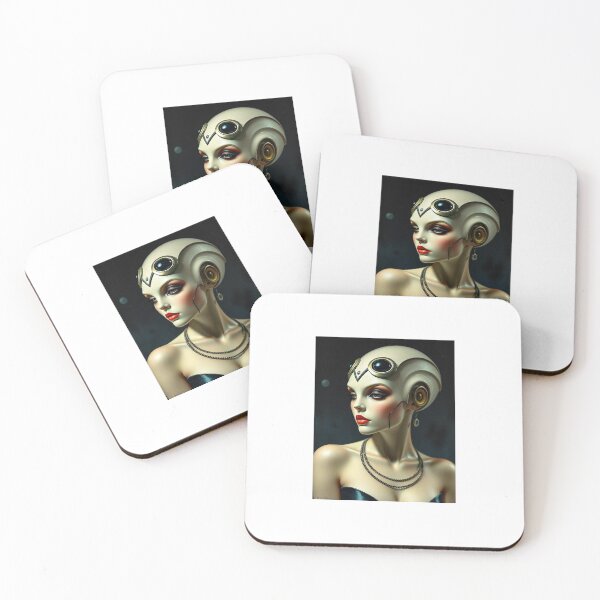 Item preview, Deco Beautiful Half Woman Portrait designed and sold by JoyPhotoArt.