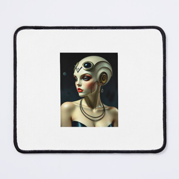 Item preview, Deco Beautiful Half Woman Portrait designed and sold by JoyPhotoArt.