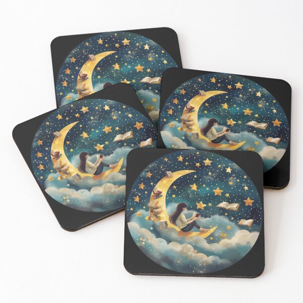 Item preview, Moonlit Reader: Whimsical Escape designed and sold by CozyLounge.