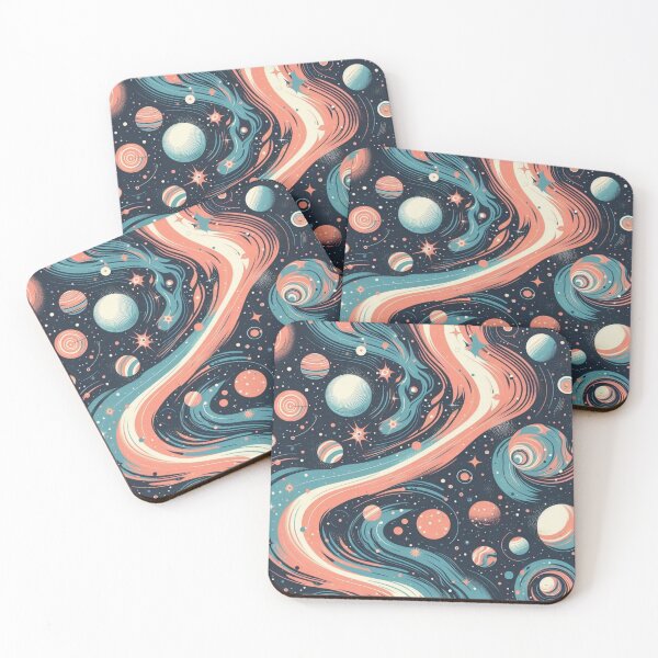 Item preview, Milky Way Swirl 70's Design designed and sold by 21 Tulips.