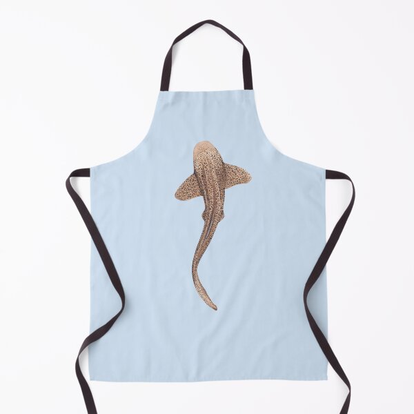 Item preview, ZEBRA/LEOPARD SHARK -stegostoma fasciatum (light blue) designed and sold by BEATRIZ ABAITUA.