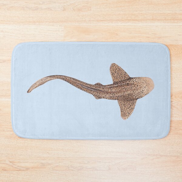 Item preview, ZEBRA/LEOPARD SHARK -stegostoma fasciatum (light blue) designed and sold by BEATRIZ ABAITUA.