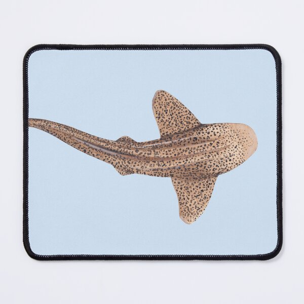 Item preview, ZEBRA/LEOPARD SHARK -stegostoma fasciatum (light blue) designed and sold by BEATRIZ ABAITUA.