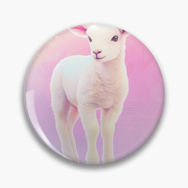 Item preview, Cute lamb // little lamb // flowers // majestic // lamb poster // baby lamb designed and sold by SMARTKIT  DESIGNAGENCY.