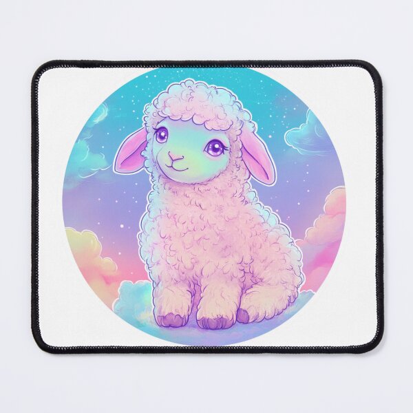 Item preview, Cute lamb // little lamb // flowers // majestic // lamb poster // baby lamb designed and sold by SMARTKIT DESIGNAGENCY.