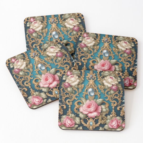 Item preview, Roses, Jewels & Gold Rococo designed and sold by DesignsByPrnces.