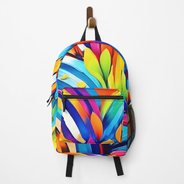 Item preview, Colorful Leafe Shapes and Abstract Patterns designed and sold by Health And Fitness Posts e-Store.
