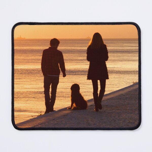 Item preview,  sunset. couple and a dog designed and sold by Tereza Pilar  Art.