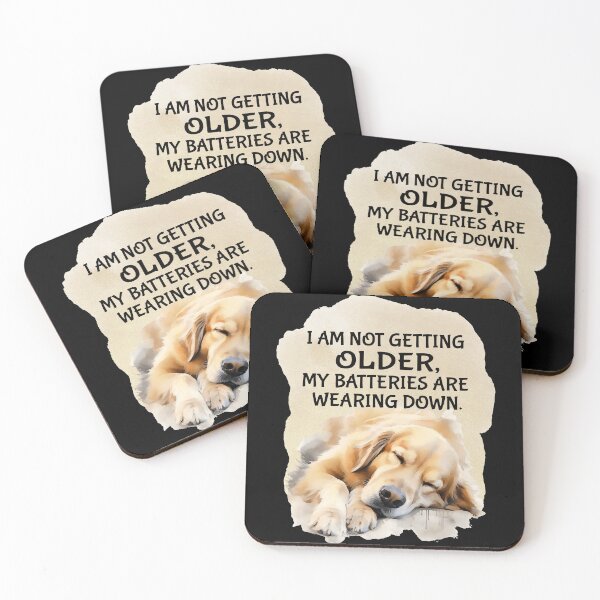 Item preview, Batteries Golden Retriever designed and sold by Karen Wood.