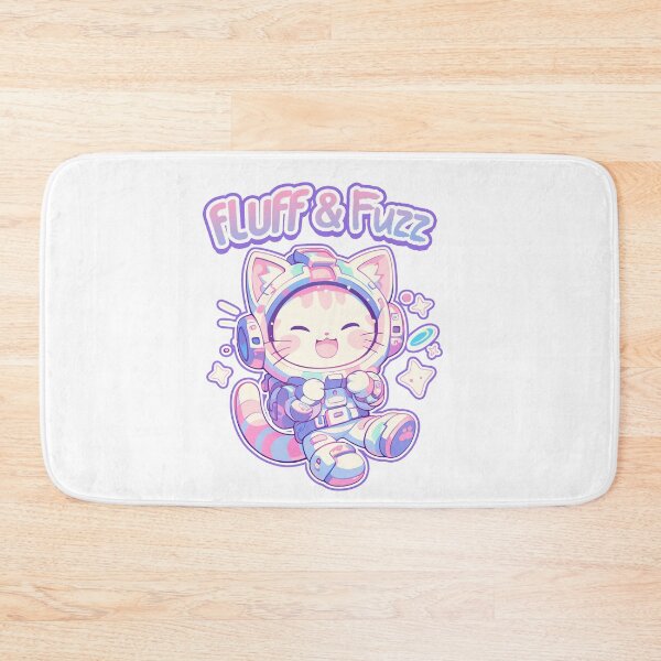 Item preview, ASTRONAUT CUTE CAT / FLUFF & FUZZ designed and sold by Blckverse Line.