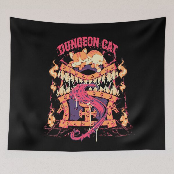 Item preview, Dungeon Cat  designed and sold by Horta Studio.