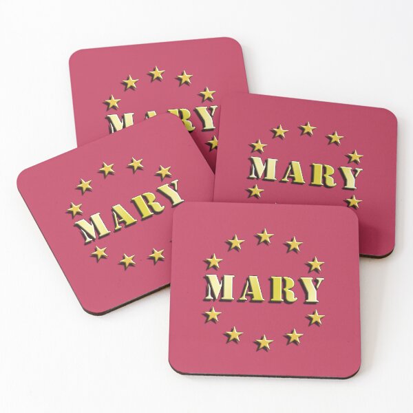 Item preview, mary with gold stars . I love my name! i love your name! designed and sold by rikyfreestyle.