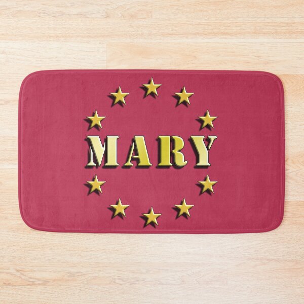 Item preview, mary with gold stars . I love my name! i love your name! designed and sold by rikyfreestyle.