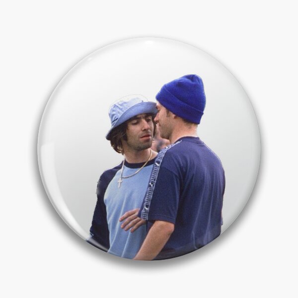 Item preview, Liam Gallagher and Damon Albarn looking at each other in a football match designed and sold by towongfig.