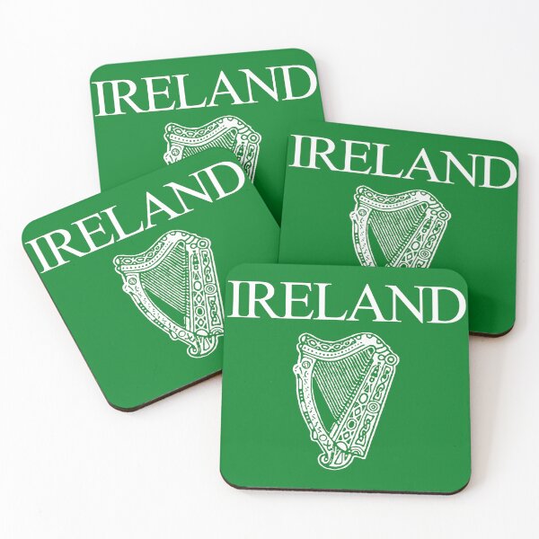 Item preview, Ireland Irish Harp Green designed and sold by REAL IRISH GIFTS.