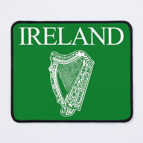 Item preview, Ireland Irish Harp Green designed and sold by REAL IRISH GIFTS.