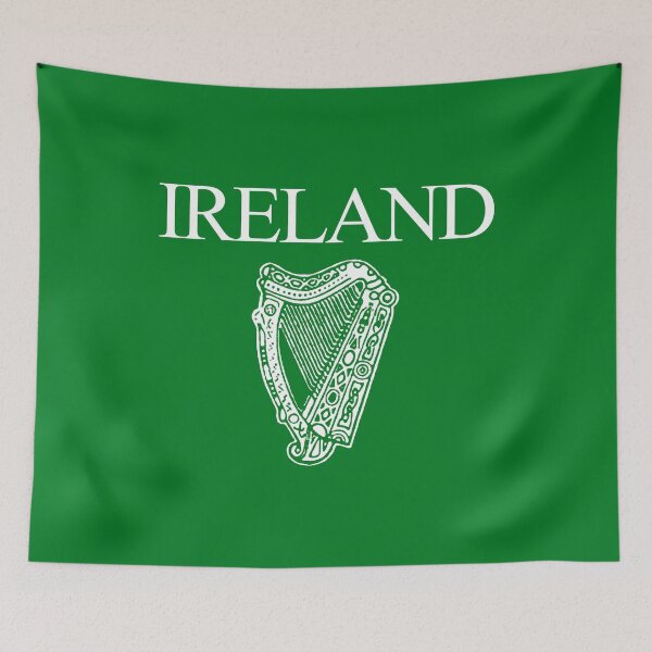 Item preview, Ireland Irish Harp Green designed and sold by REAL IRISH GIFTS.