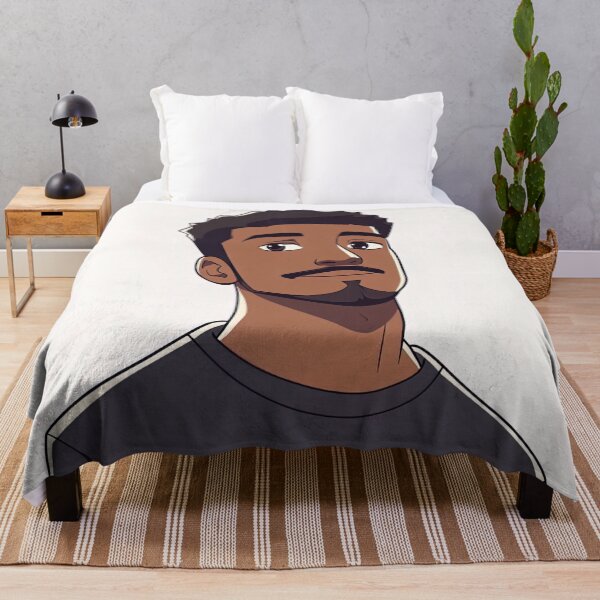 Item preview, Dominican man, portrait | Anime style designed and sold by ComicsFactory.