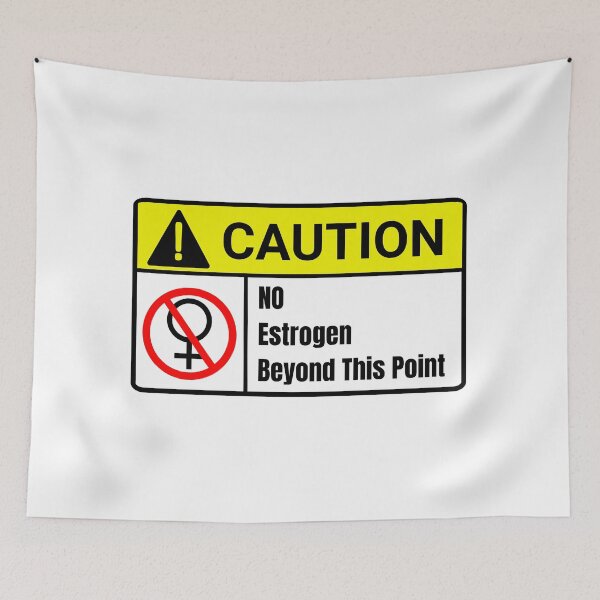 Item preview, No Estrogen Beyond This Point designed and sold by S4G Tees.