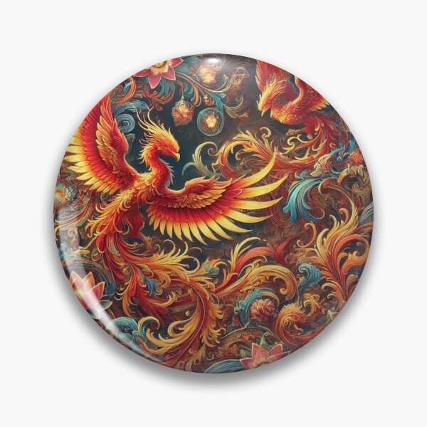 Item preview, Phoenixes in Bloom designed and sold by TeslaSt0re.