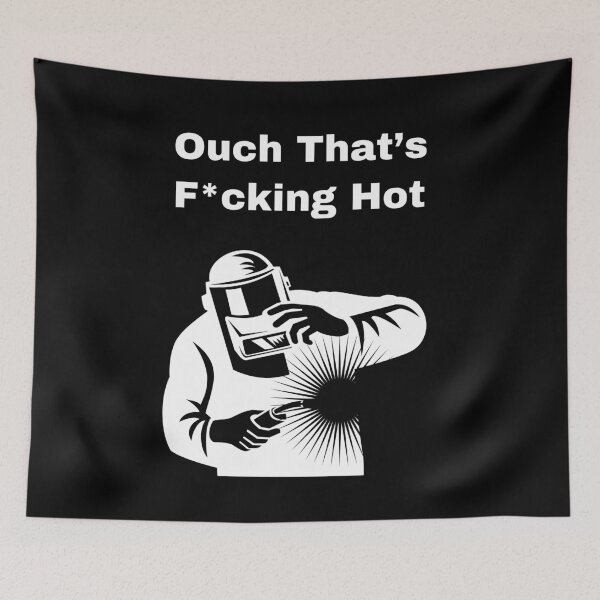 Item preview, Funny Welding Humor Saying Black Background designed and sold by Creastore.