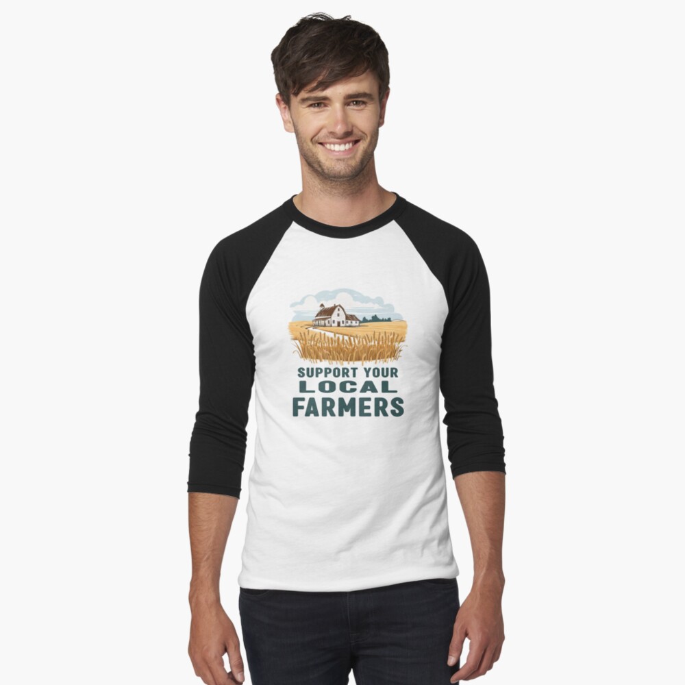 Item preview, Baseball ¾ Sleeve T-Shirt designed and sold by 3Brew-Designs.