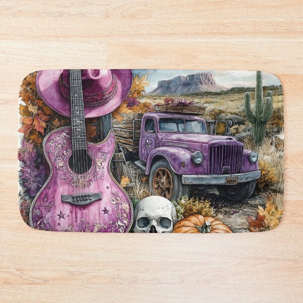Item preview, Purple Fall themed country print designed and sold by dcrc.