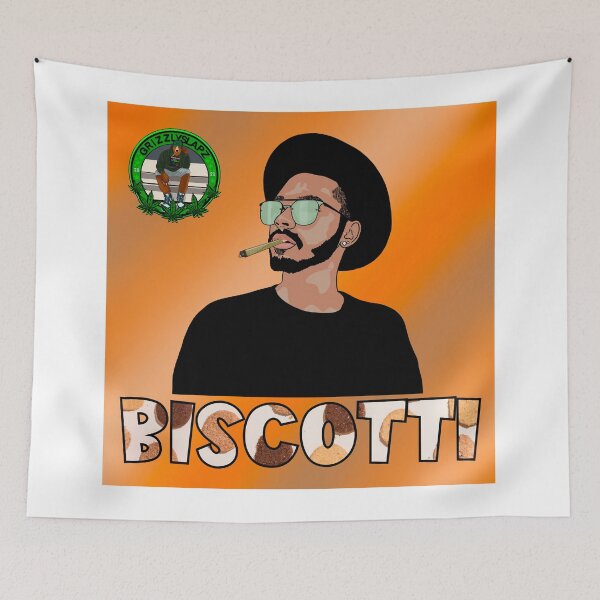 Item preview, Biscotti Weed Strain Branding designed and sold by GrizzlyCollective.