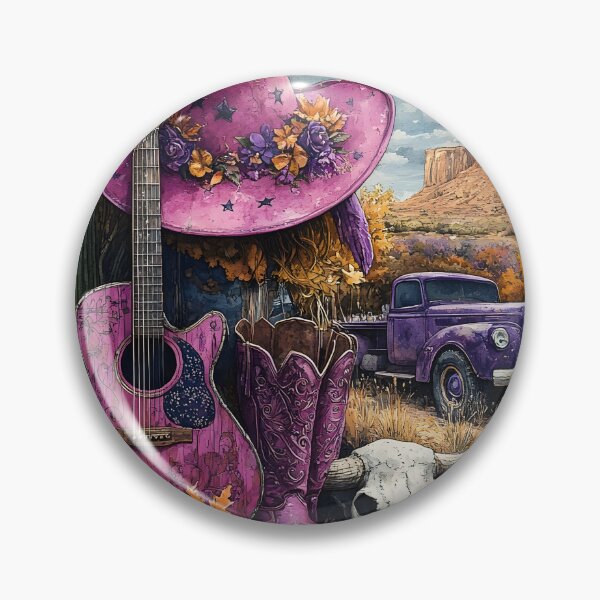 Item preview, Purple Fall themed country print designed and sold by dcrc.