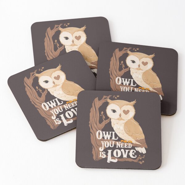 Item preview, Owl You Need Is Love Design designed and sold by MrHStudio.
