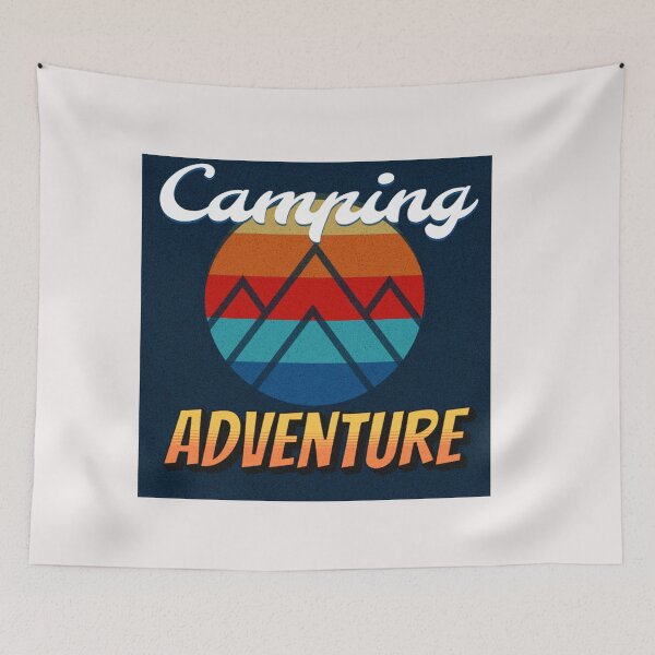 Item preview, Camping adventure designed and sold by Wit & Wear Company.
