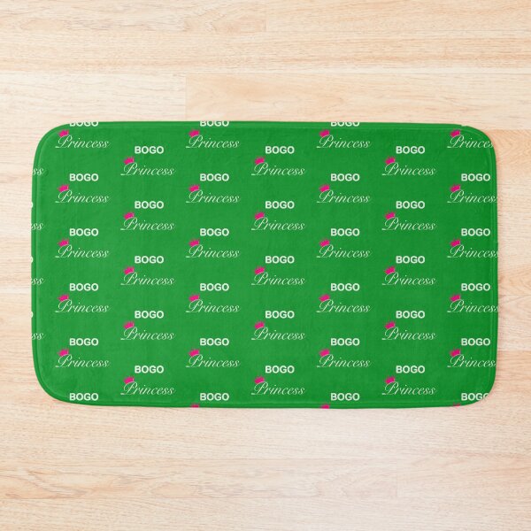 Item preview, BOGO Princess White text, Classic Green background designed and sold by OneCatShop.