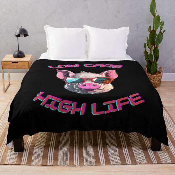 Item preview, Low Carb High Life - Glitch Pig Design designed and sold by MaSzStyle.
