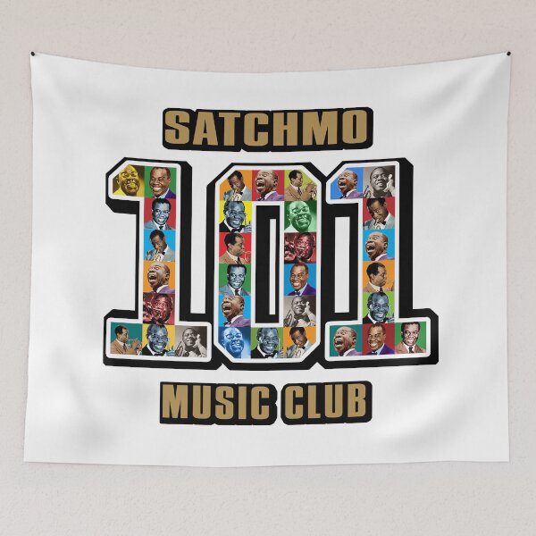 Item preview, Satchmo - 101 Music Club designed and sold by TIGERDAVER.