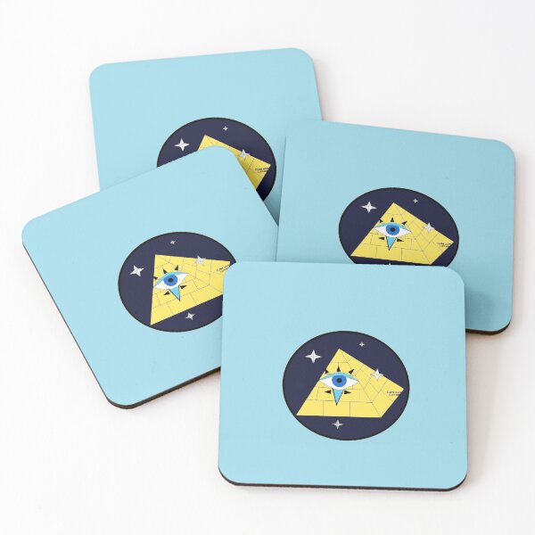 Item preview, THE PYRAMID AND THE EYE - BLUE designed and sold by C-Jaye-Murry.
