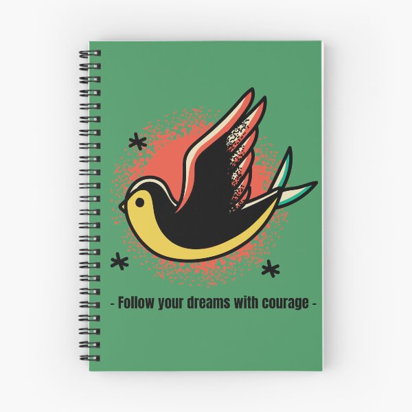 Item preview, Follow your dreams with courage designed and sold by NBento.