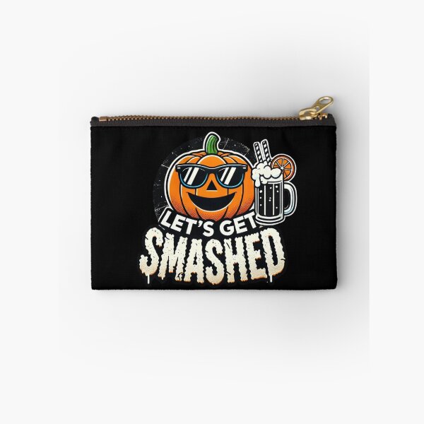 Item preview, Let’s Get Smashed Halloween Pumpkin Tee - Funny Party Shirt designed and sold by BlankCanvasHaHa.