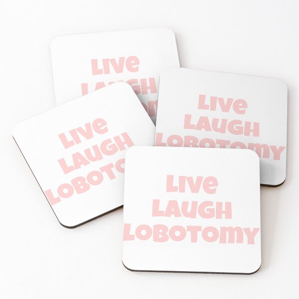 Item preview, pink live laugh lobotomy  designed and sold by FdPrincessshaye.