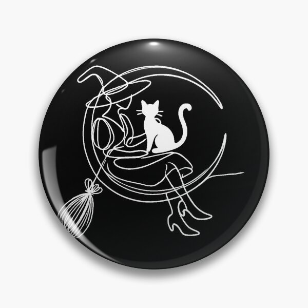 Item preview, Witch and black cat III designed and sold by ChicClicker.