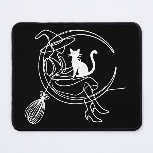 Item preview, Witch and black cat III designed and sold by ChicClicker.
