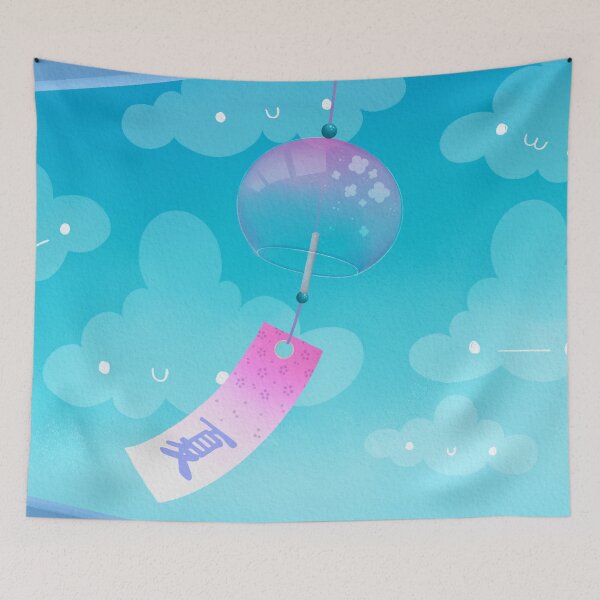 Item preview, Furin - Cute Japanese Summer Windchime designed and sold by SugarMochi.