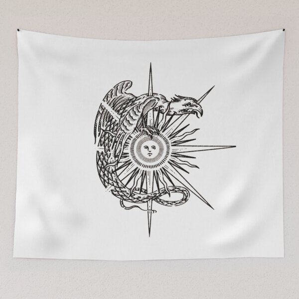 Item preview, Symbolism - The Bird and the Sun designed and sold by PatronesKawai.