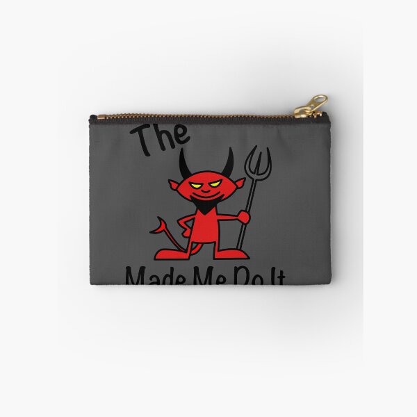 Item preview, Cartoon Devil - The Devil Made Me Do It designed and sold by IceBlueDesigns.