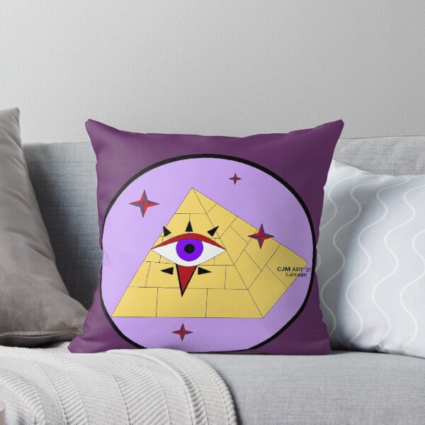 Item preview, The Pyramid and the Eye - Purple designed and sold by C-Jaye-Murry.