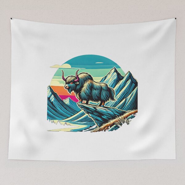 Item preview, Yak Hiking and Camping designed and sold by nodij.